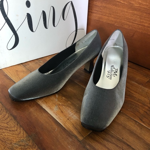 PM Collection by 925 Shoes - PM Collection by 925 8 1/2 Med Pewter Shimmer